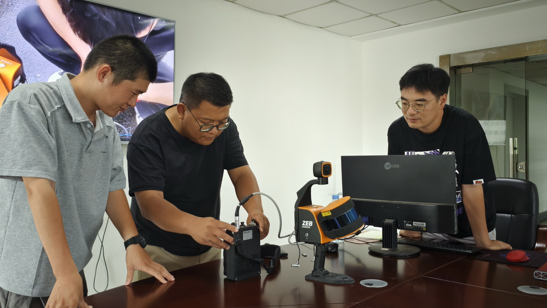 資規一分院開展三維激光掃描儀技術交流